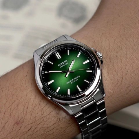 ZEGAREK MĘSKI CASIO MTS-RS100D-3A + BOX ZEGAREK MĘSKI CASIO MTS-RS100D-3A + BOX