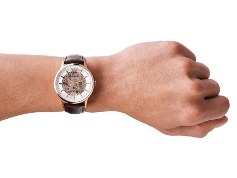 Zegarek męski EMPORIO ARMANI SKELETON AUTOMATIC AR60039 (zi055b) Zegarek męski EMPORIO ARMANI SKELETON AUTOMATIC AR60039 (zi055b)