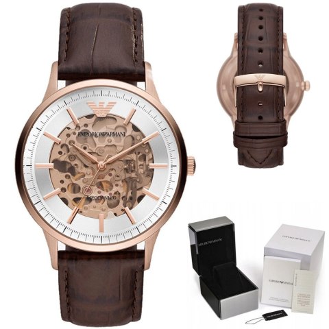 Zegarek męski EMPORIO ARMANI SKELETON AUTOMATIC AR60039 (zi055b) Zegarek męski EMPORIO ARMANI SKELETON AUTOMATIC AR60039 (zi055b)