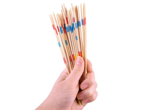 Mikado Drewniane bierki Gra zręcznościowa GR0154 Mikado Drewniane bierki Gra zręcznościowa GR0154