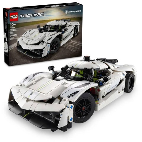 LEGO 42184 Technic - Biały hipersamochód Koenigsegg Jesko Absolut LEGO 42184 Technic - Biały hipersamochód Koenigsegg Jesko Absolut