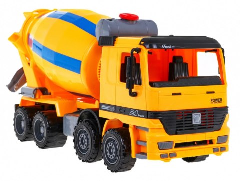 Betoniarka dla dzieci 3+ Realistyczny model 1:10 + Ruchome elementy + Obrotowa gruszka Betoniarka dla dzieci 3+ Realistyczny model 1:10 + Ruchome elementy + Obrotowa gruszka