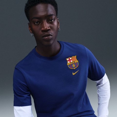 Koszulka Nike FC Barcelona Crest Tee M HQ8396-455 Koszulka Nike FC Barcelona Crest Tee M HQ8396-455