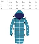 Kurtka zimowa oversize z kapturem i futerkiem NORDIC PUFF (Biały) XXL (44)