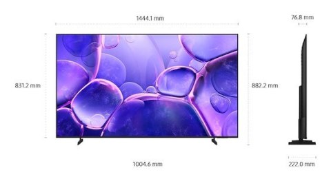 Telewizor Samsung UE65U8092FU LED 65'' 4K Ultra HD Tizen Dolby Digital DVB-T2 Czarny Telewizor Samsung UE65U8092FU LED 65'' 4K Ultra HD Tizen Dolby Digital DVB-T2 Czarny