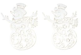 Dekoracja piankowa bałwanek 2 sztuki