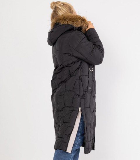 Długa kurtka pikowany płaszcz zimowy URBAN LONG PUFF PLUS SIZE (Czarny) 7XL (54) Długa kurtka pikowany płaszcz zimowy URBAN LONG PUFF PLUS SIZE (Czarny) 7XL (54)
