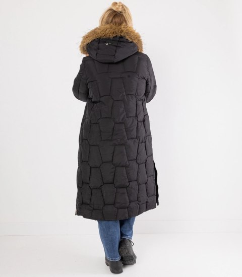 Długa kurtka pikowany płaszcz zimowy URBAN LONG PUFF PLUS SIZE (Czarny) 7XL (54) Długa kurtka pikowany płaszcz zimowy URBAN LONG PUFF PLUS SIZE (Czarny) 7XL (54)