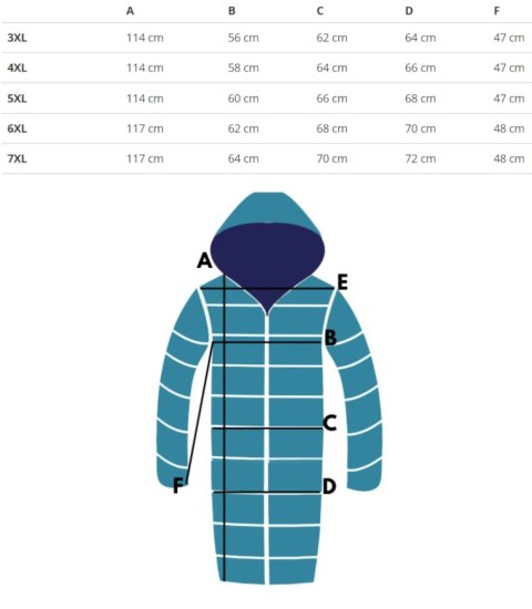Długa kurtka pikowany płaszcz zimowy URBAN LONG PUFF PLUS SIZE (Czarny) 7XL (54) Długa kurtka pikowany płaszcz zimowy URBAN LONG PUFF PLUS SIZE (Czarny) 7XL (54)