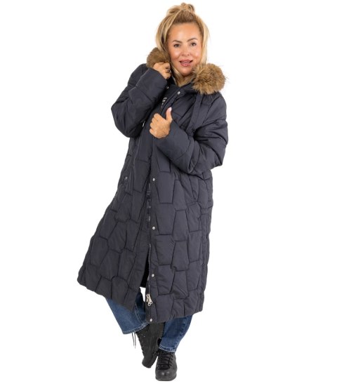 Długa kurtka pikowany płaszcz zimowy URBAN LONG PUFF PLUS SIZE (Niebieski) 7XL (54) Długa kurtka pikowany płaszcz zimowy URBAN LONG PUFF PLUS SIZE (Niebieski) 7XL (54)