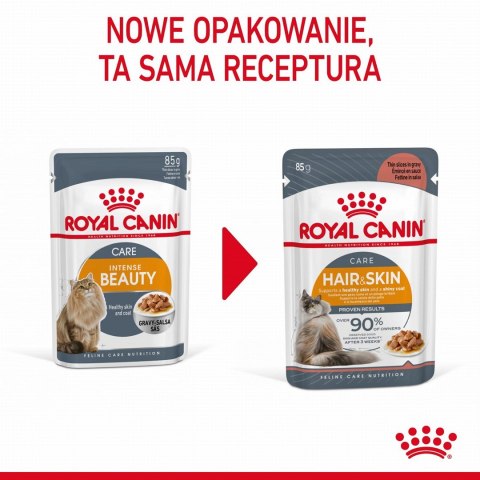 Karma Royal Canin Intense Beauty w sosie 12x85G Karma Royal Canin Intense Beauty w sosie 12x85G
