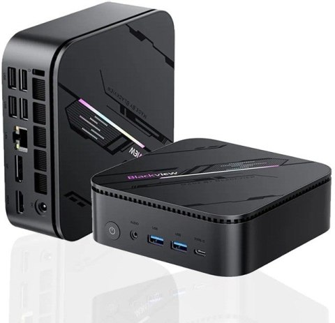 Mini PC Blackview MP100 Pro i5-12450H/16GB/512GB/W11 Pro czarny Mini PC Blackview MP100 Pro i5-12450H/16GB/512GB/W11 Pro czarny
