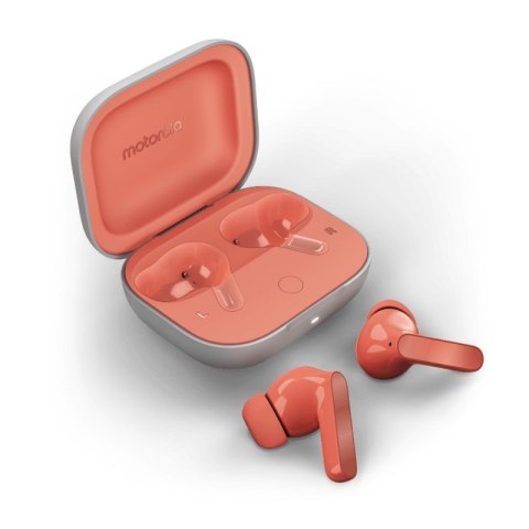 Słuchawki Motorola Moto buds Peach Pink Słuchawki Motorola Moto buds Peach Pink