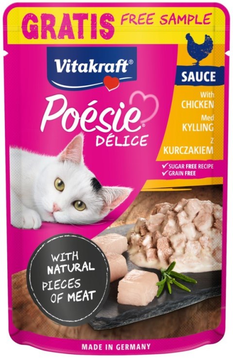 VITAKRAFT POESIE DELI SAUCE KURCZAK 85G VITAKRAFT POESIE DELI SAUCE KURCZAK 85G