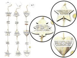 Zawieszka drewniana MIX