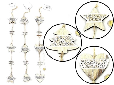 Zawieszka drewniana MIX