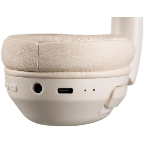 DEFENDER SŁUCHAWKI NAUSZNE BLUETOOTH FREEMOTION B475 ANC BEŻOWE 63475