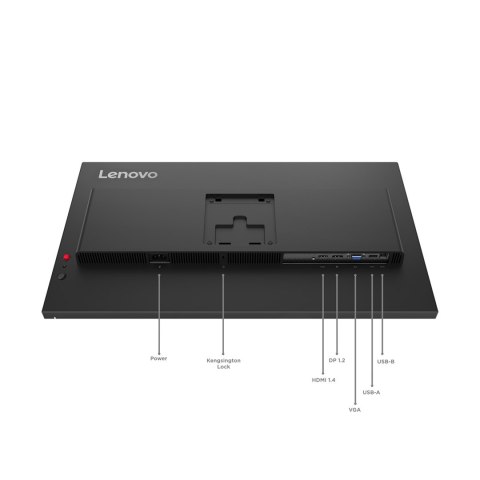 Lenovo ThinkVision T27-40 27" IPS FHD AG 4ms 300nits 120Hz HDMI, DP USB Webcam Eclipse Black Lenovo ThinkVision T27-40 27" IPS FHD AG 4ms 300nits 120Hz HDMI, DP USB Webcam Eclipse Black