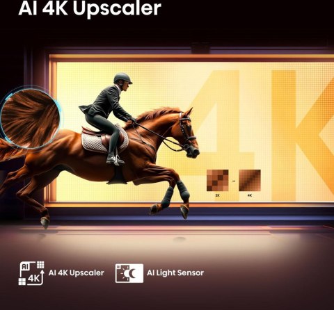 Telewizor 65" Hisense 65A6Q 4K VIDAA Smart OS Czarny Telewizor 65" Hisense 65A6Q 4K VIDAA Smart OS Czarny
