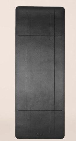 Mata do jogi czarna GRIP & CUSHION III 5mm