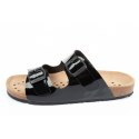 Klapki robocze Abeba Sandals Black W 8088