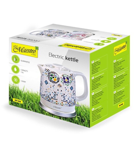 Czajnik elektryczny 1,5L MR-068-MOSAIC MAESTRO