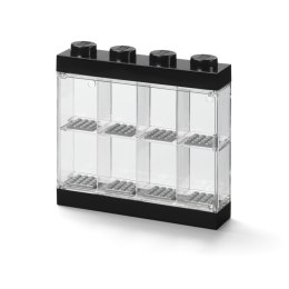 Lego(R) witryna na 8 minifigurek czarna