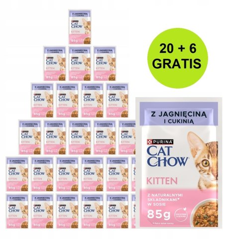 PURINA CAT CHOW KITTEN Jag&Cuk 20+6 saszet. 2,21kg