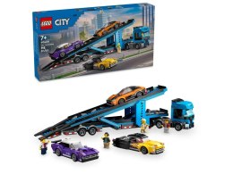 LEGO City 60408 Laweta z samochodami sportowymi