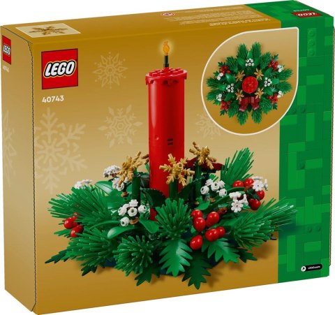 LEGO Iconic 40743 Świąteczna dekoracja stołu