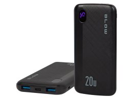 BLOW POWER BANK 10000MAH QC 20W CZARNY PB10B