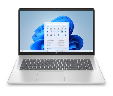 HP 17-cp2333nw Ryzen 5 7520U 17.3"FHD IPS 300nits AG 8GB LPDDR5 5500 SSD512 Radeon 610M Cam720p 41Wh Win11 Natural Silver 2Y