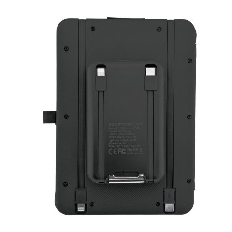 POWERNEED POWERBANK SOLARNY Z ODŁĄCZANYM PANELEM SŁONECZNYM PV, POJEMNOŚĆ 10000MAH ES10000-4