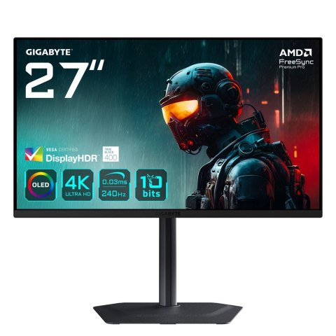 MONITOR GIGABYTE OLED 27" MO27U2 240Hz