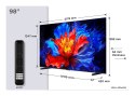 Telewizor TCL 98P89K QLED 98'' 4K Ultra HD 144Hz Google TV Dolby Atmos Metaliczny