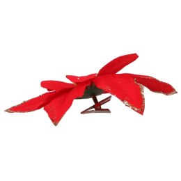 Gwiazda betlejemska POISENCJA kwiat z klipsem