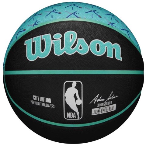 Piłka Wilson NBA Team City Collector Portland Trail Blazers Ball WZ4016425ID