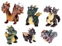 Zestaw Figurek Bajkowe Smoki 6 szt. Magiczne Stworzenia ZA5883