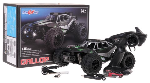 Crawler GALLOP 1:16 R/C Zielony