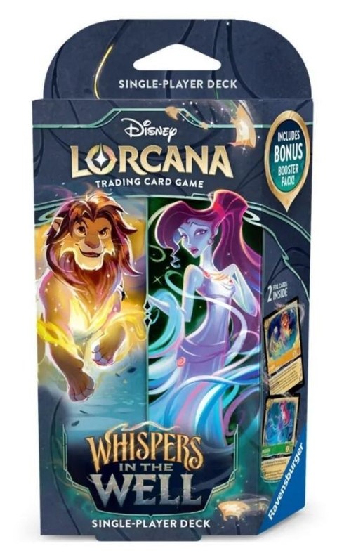 Disney Lorcana (Set10) starter deck set A Amb&Eme