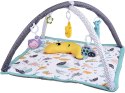 Duża Edukacyjna Mata dla niemowląt + miękka Podusia wałek + zabawki ZA5824