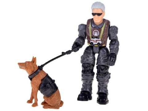 Duży zestaw figurek żołnierze karabiny 12 elementów żołnierzyki ZA5887