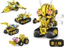 Klocki Techniczne Robots Pro 5w1 Zestaw Pilot + światło LED 673ele RC0743