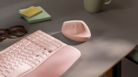 Mysz Logitech Lift Vertical Pink