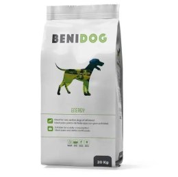 BENI DOG ENERGY dla psów aktywnych 20KG