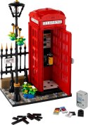 Lego 21347 Ideas - Czerwona londyńska budka telefoniczna